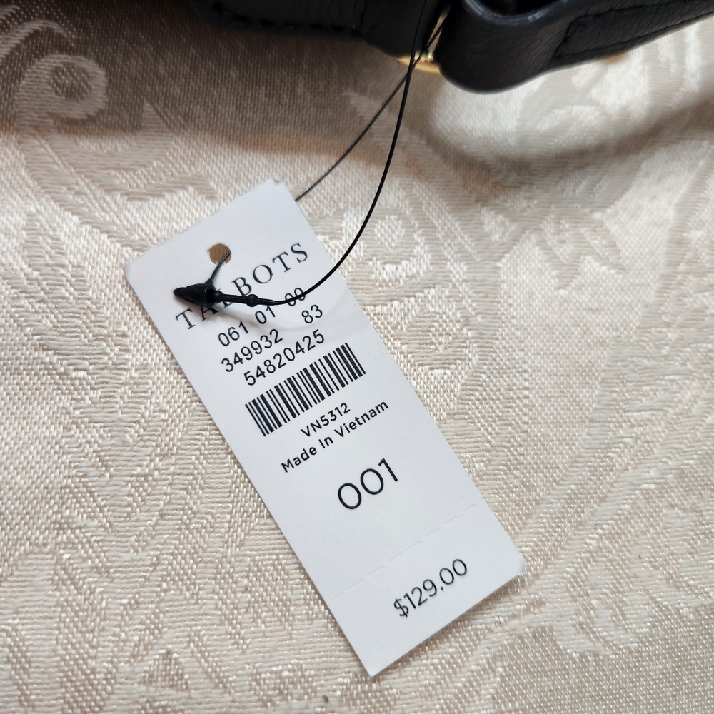 Talbots Calf Hair Cheetah Animal Print Crossbody NWT - Picture 12 of 13